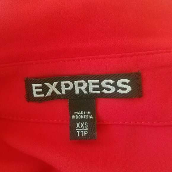 Express Red Shirt XXS - Picture 5 of 5